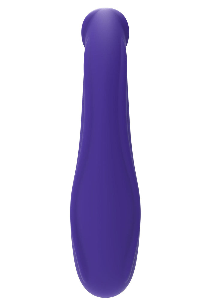 Strapless Strap-on Silicone 23 cm - Paars - afbeelding 7
