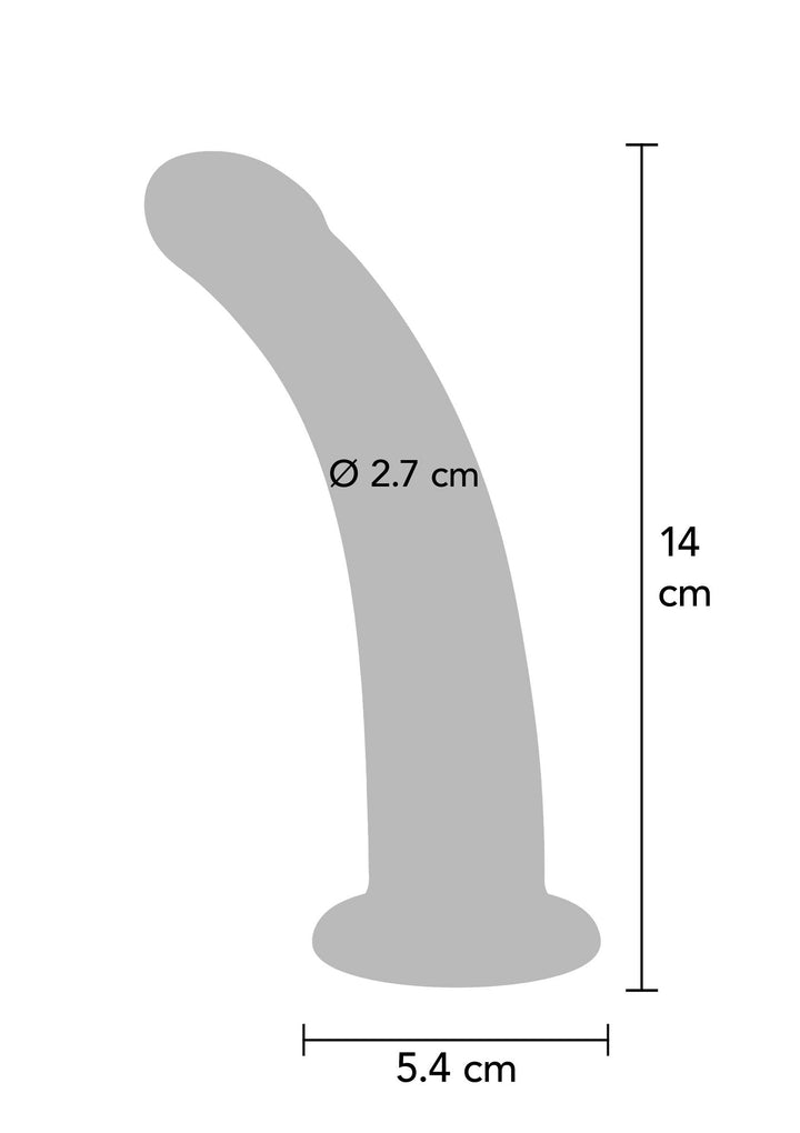 Harness Dong Silicone M - Paars - afbeelding 4