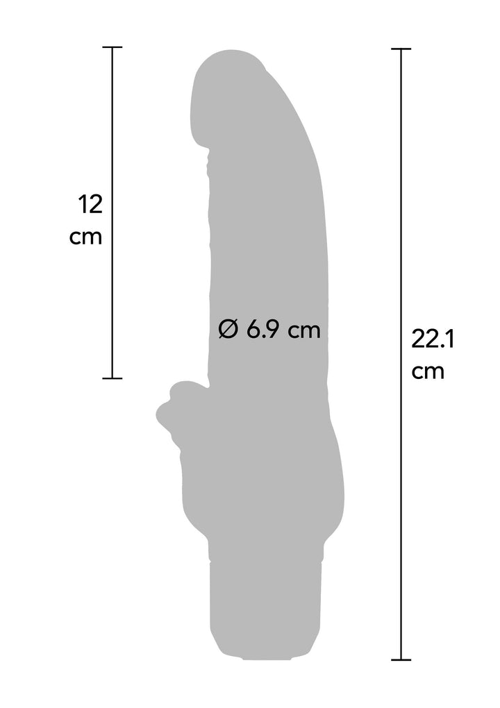 Classic Stim Vibrator - Zwart - afbeelding 2
