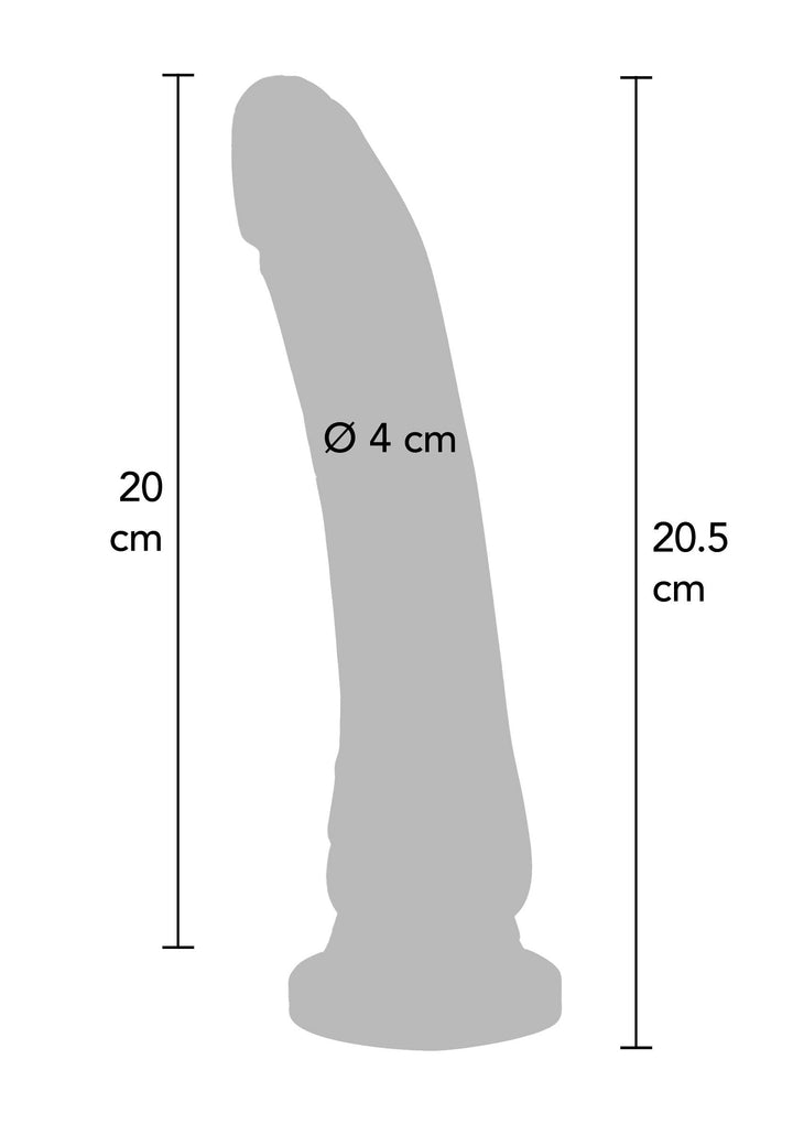 Dong PVC 20.5 cm - Zwart - afbeelding 3