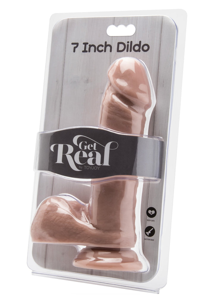 Dildo PVC 18 cm - Huidskleur - afbeelding 6