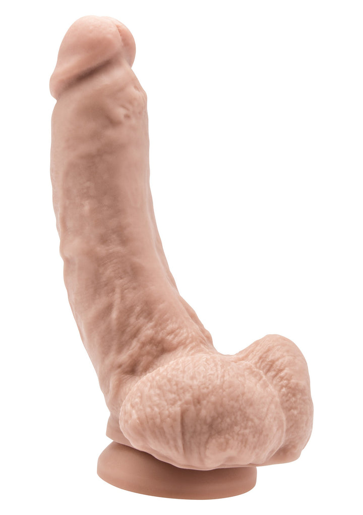 Dildo PVC 20.5 cm - Huidskleur - afbeelding 4