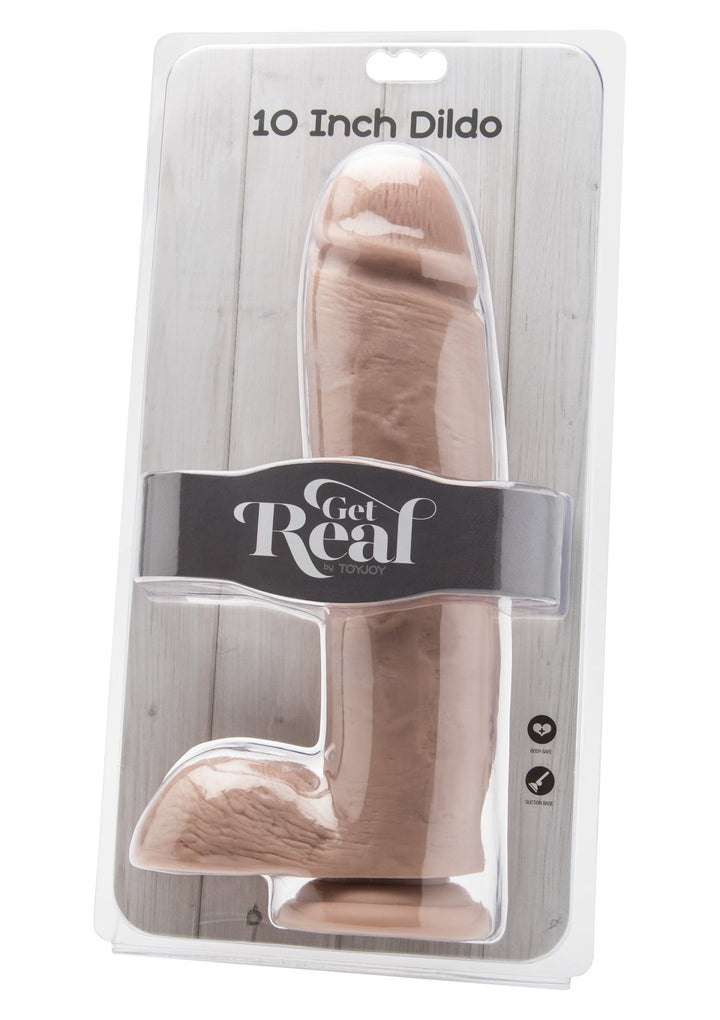 Dildo PVC 25.5 cm - Huidskleur - afbeelding 6