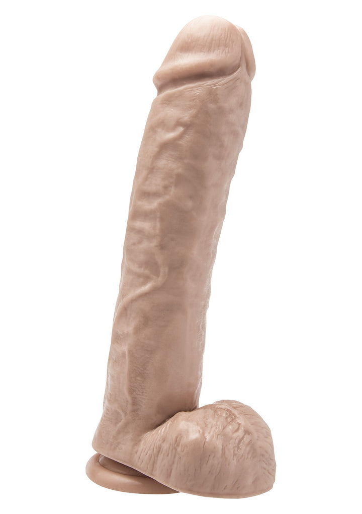 Dildo PVC 28 cm - Huidskleur - afbeelding 4