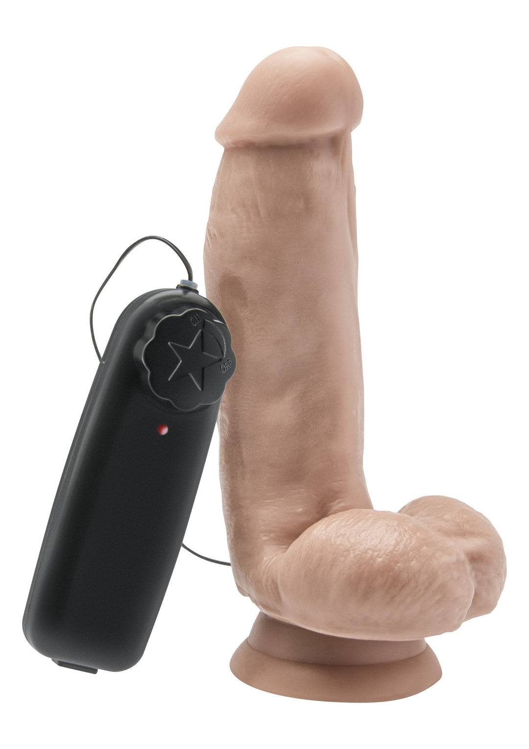 Vibrating Dildo PVC 15 cm - productafbeelding 1