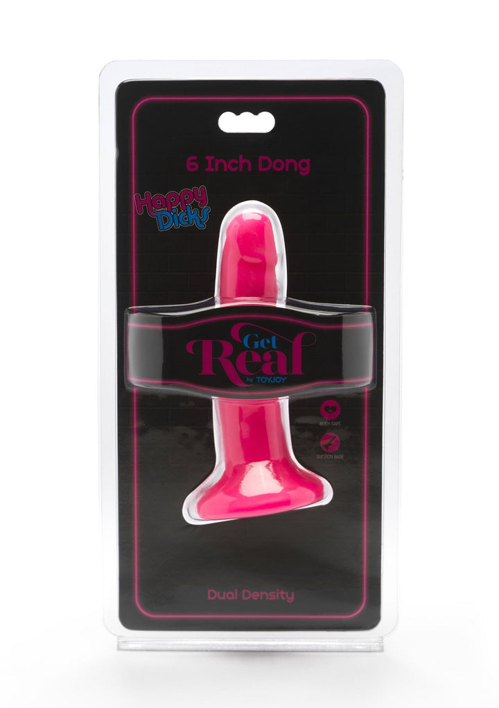 Happy Dicks Dong PVC 15 cm - Roze - afbeelding 6