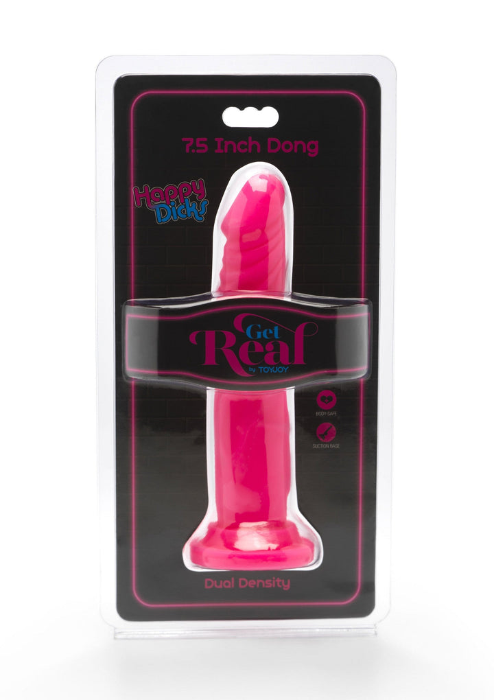 Happy Dicks Dong PVC 19 cm - Roze - afbeelding 5