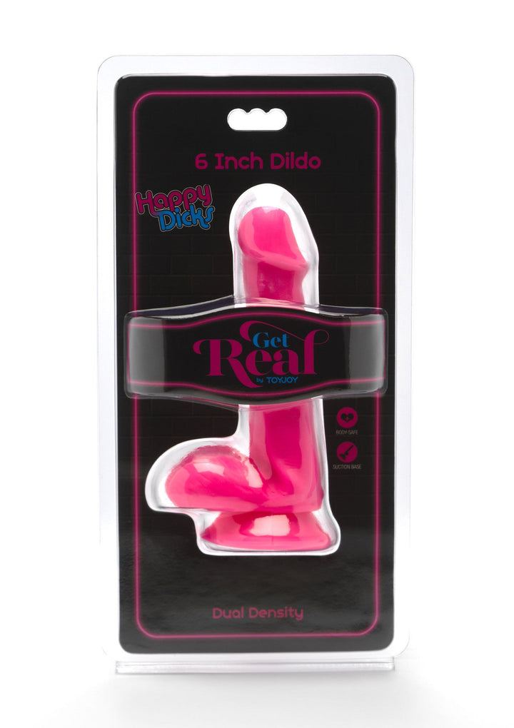 Happy Dicks Dildo PVC 15 cm - Roze - afbeelding 6