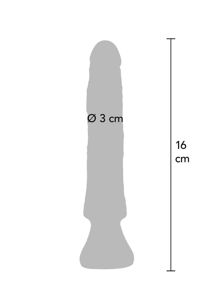 Dong Starter PVC 16 cm - Zwart - afbeelding 2
