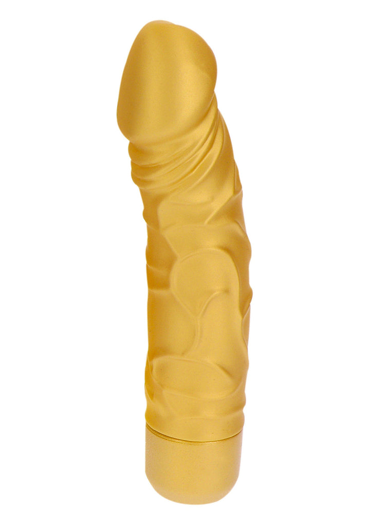 Gold Dicker Original Vibrator 20 cm - Goud - afbeelding 5