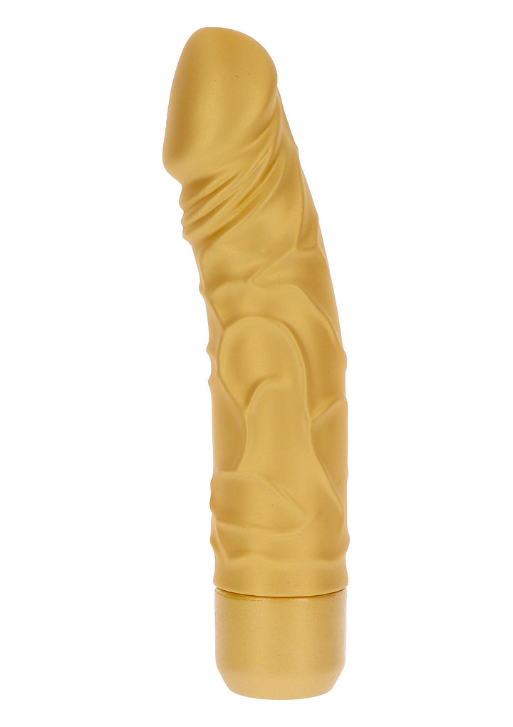 Gold Dicker Original Vibrator 20 cm - Goud - afbeelding 7