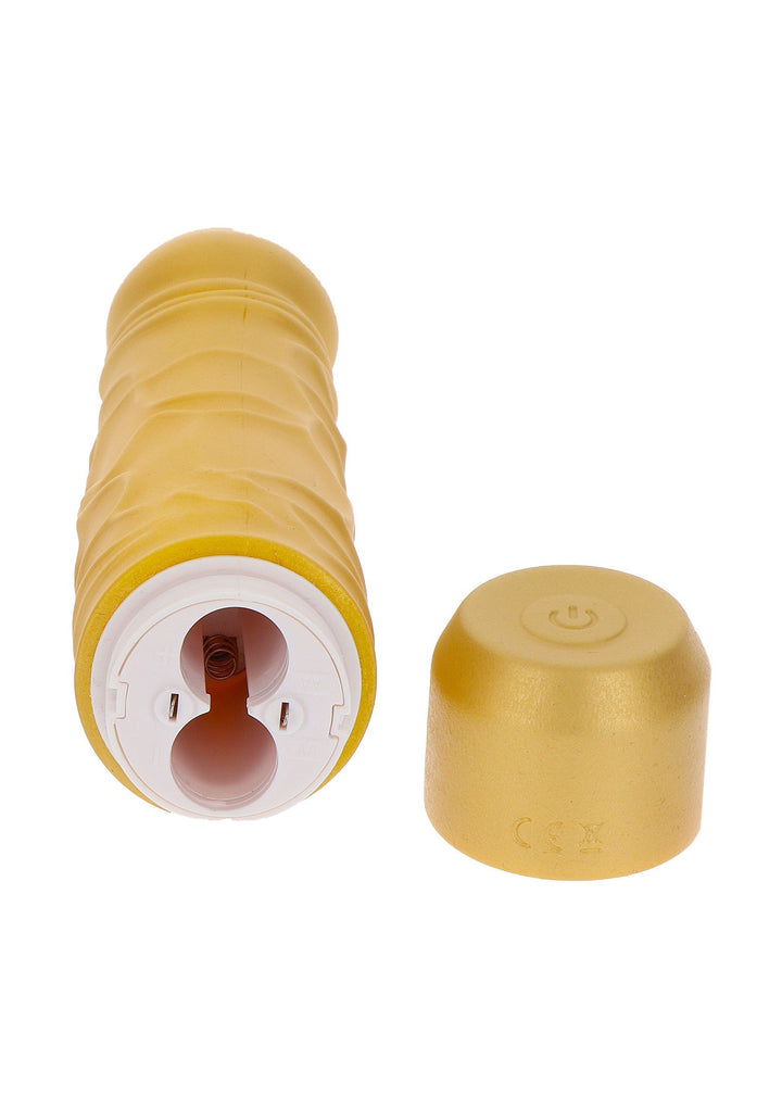 Gold Dicker Original Vibrator 20 cm - Goud - afbeelding 9