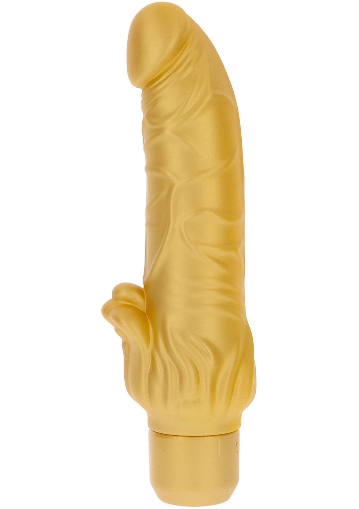Gold Dicker Stim Vibrator 22 cm - productafbeelding 1