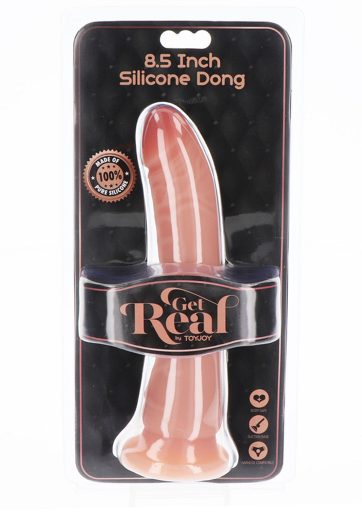 Dong Silicone 21 cm - Huidskleur - afbeelding 3