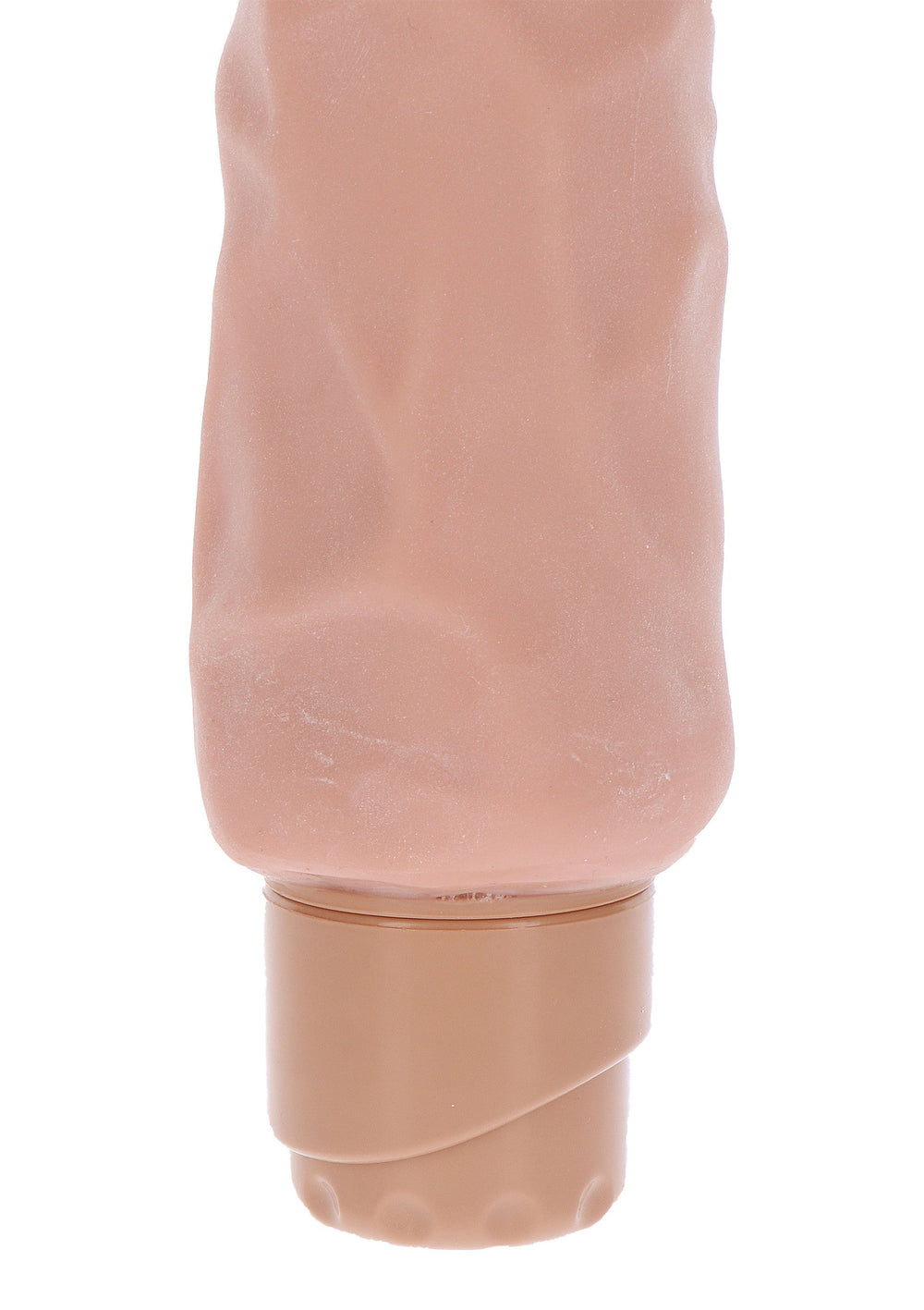 Dual Density Vibrator TPE 23 cm - Huidskleur - afbeelding 2