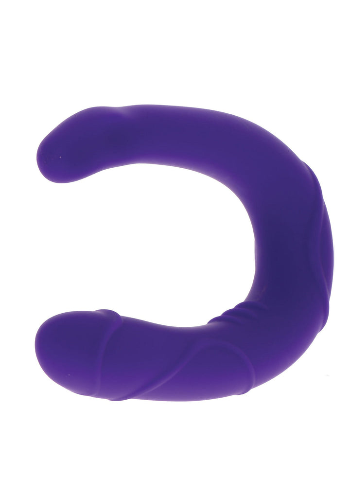 Double Dong Voque Mini Silicone - Paars - afbeelding 2