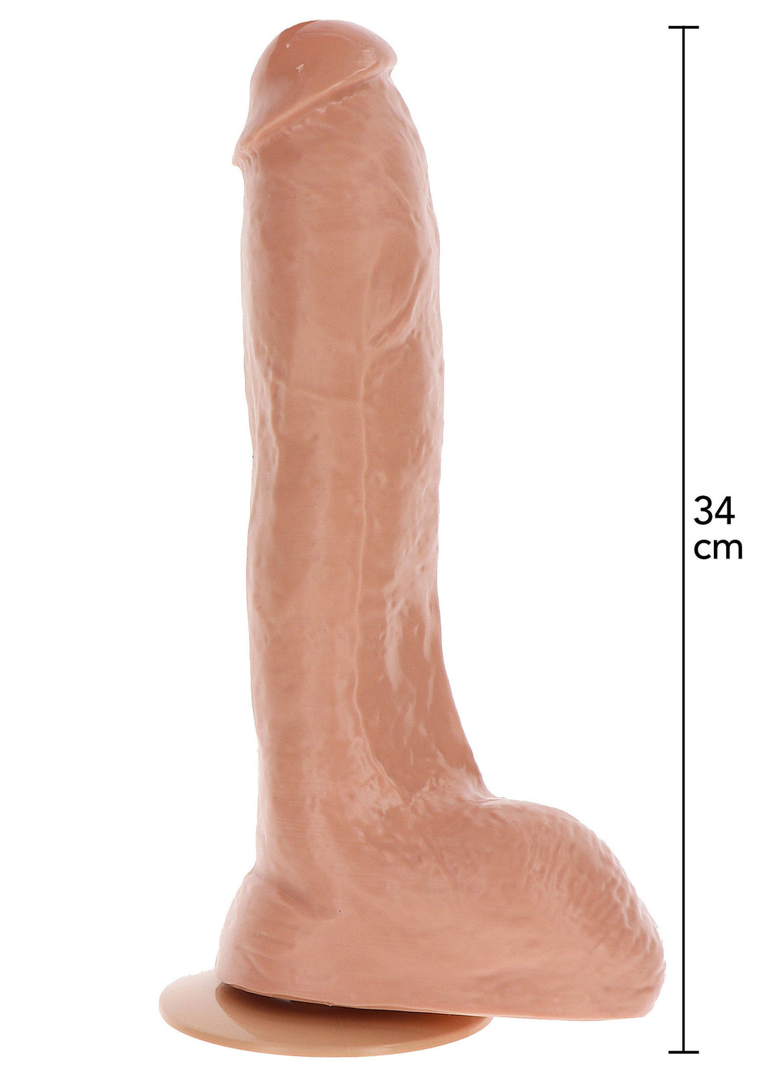 Extreme XXXL Dildo PVC 34 cm - productafbeelding 1