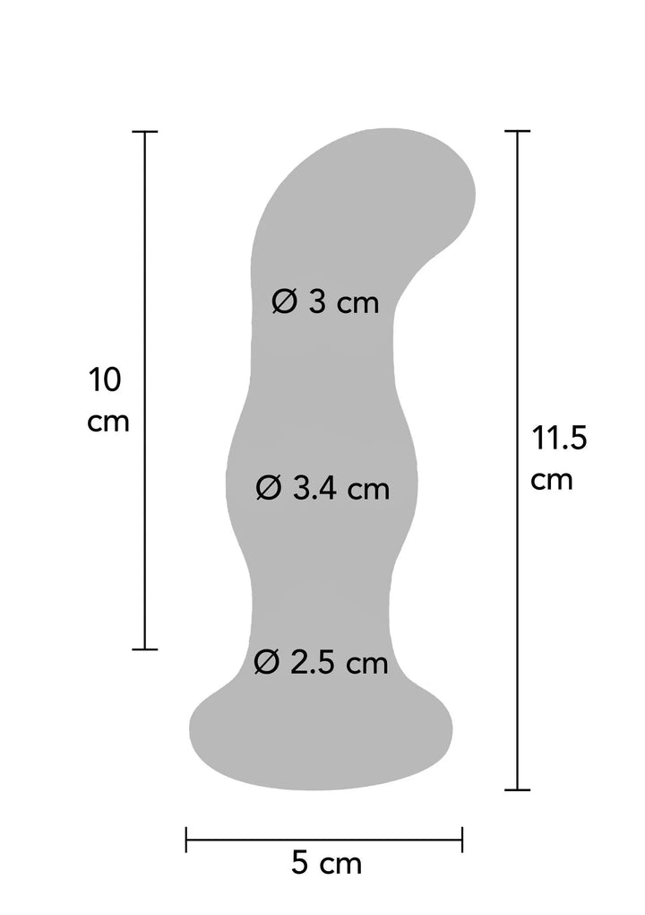 Gleaming vibrerende glas Plug | Buttplug - ToyJoy | SIN&LACE