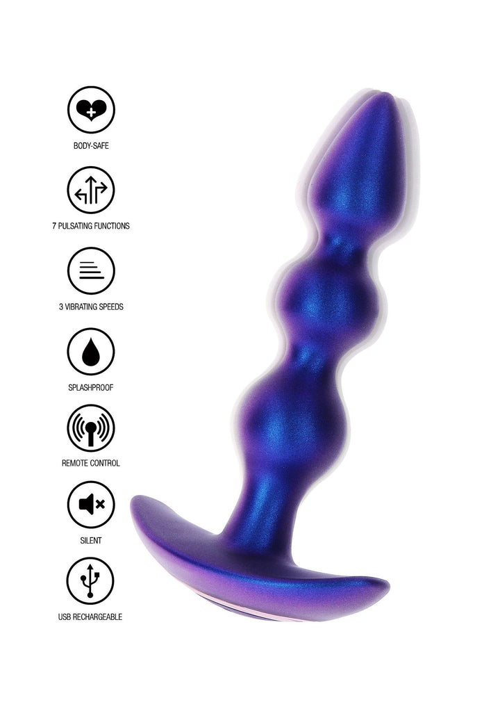 ToyJoy The Bold Beaded vibrerende buttplug