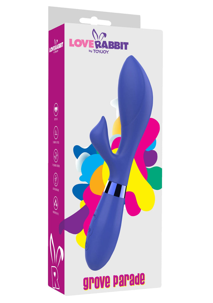 ToyJoy Grove Parade Vibrator | Rabbit vibrator - ToyJoy | SIN&LACE