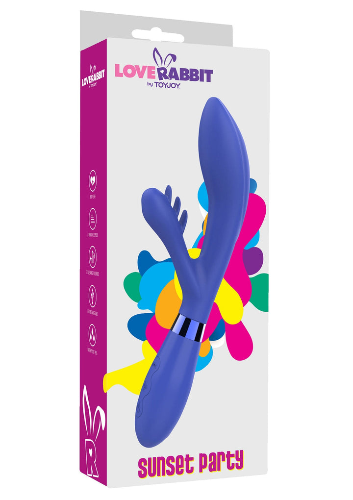 ToyJoy Sunset Party Vibrator | Rabbit vibrator - ToyJoy | SIN&LACE
