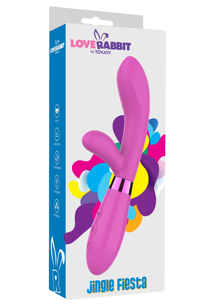 ToyJoy Jingle Fiesta Vibrator | Rabbit vibrator - ToyJoy | SIN&LACE