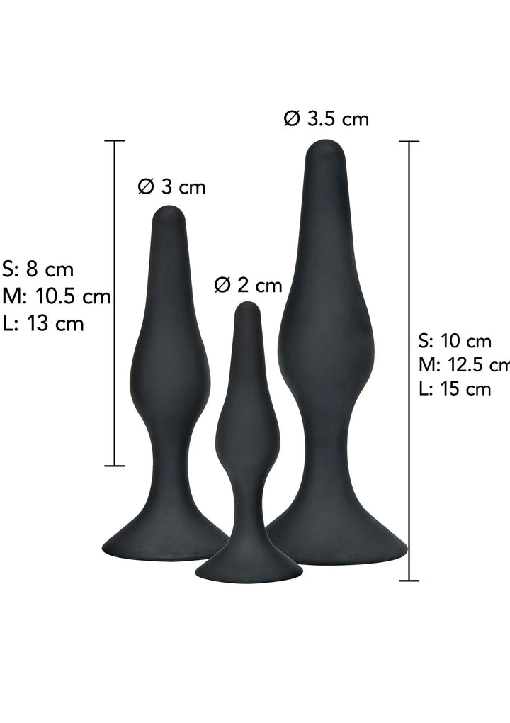 Curvy Companions kit 3 pcs | Buttplug - ToyJoy | SIN&LACE