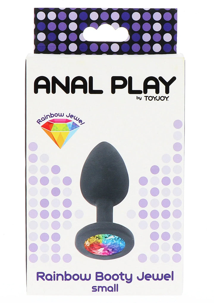 Rainbow Booty juweel Small | Buttplug - ToyJoy | SIN&LACE