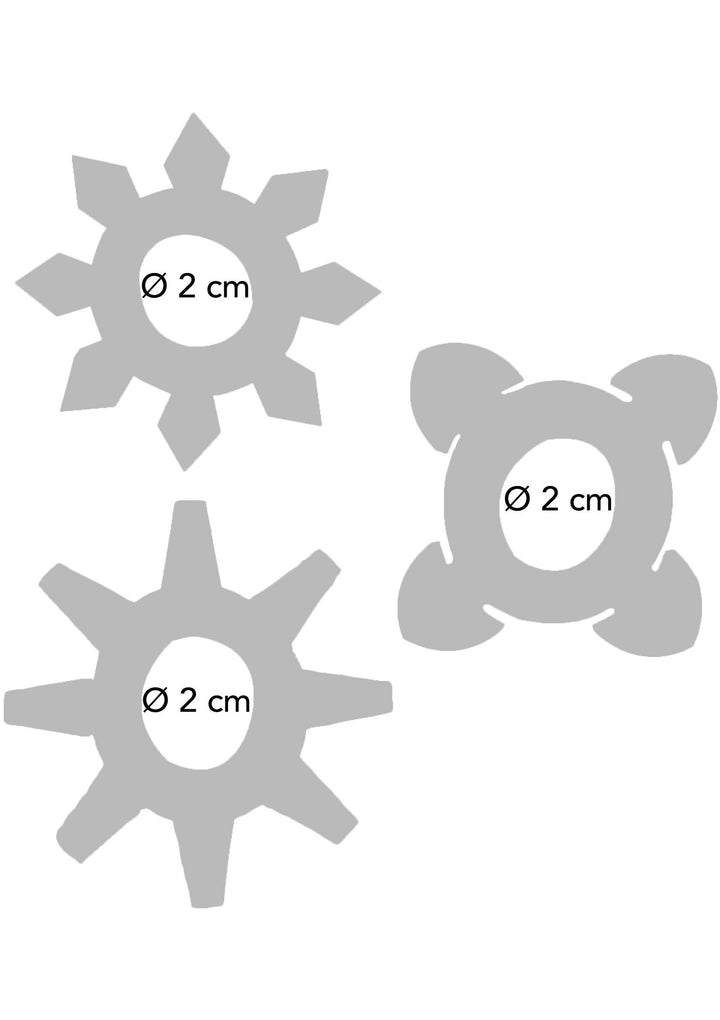 Penisringen Tickle C-Rings
