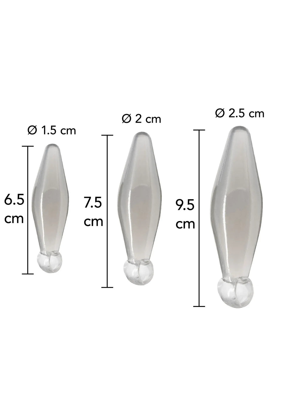 Finger Rimmer 3 pcs | Buttplug - ToyJoy | SIN&LACE