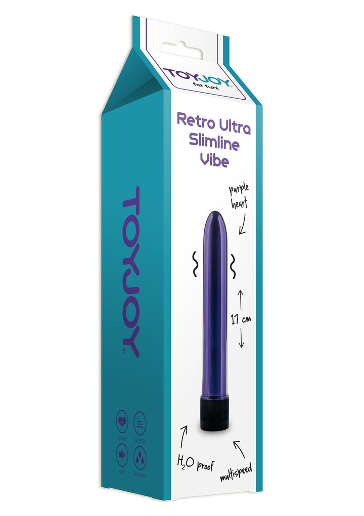 ToyJoy Retro Ultra Slimline Vibrator | Klassieke vibrator - ToyJoy | SIN&LACE