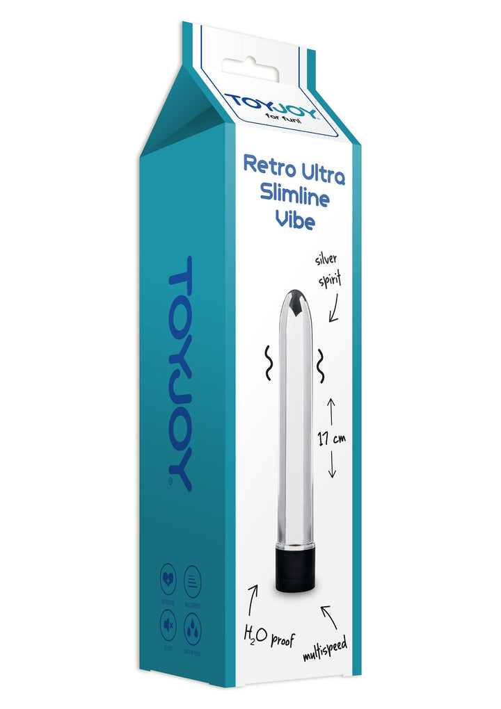 ToyJoy Retro Ultra Slimline Vibrator | Klassieke vibrator - ToyJoy | SIN&LACE