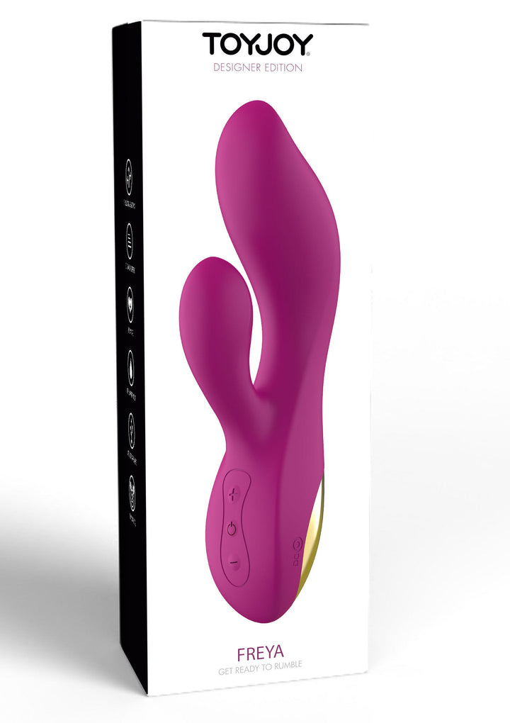 ToyJoy Freya Rumble Vibrator | Rabbit vibrator - ToyJoy | SIN&LACE