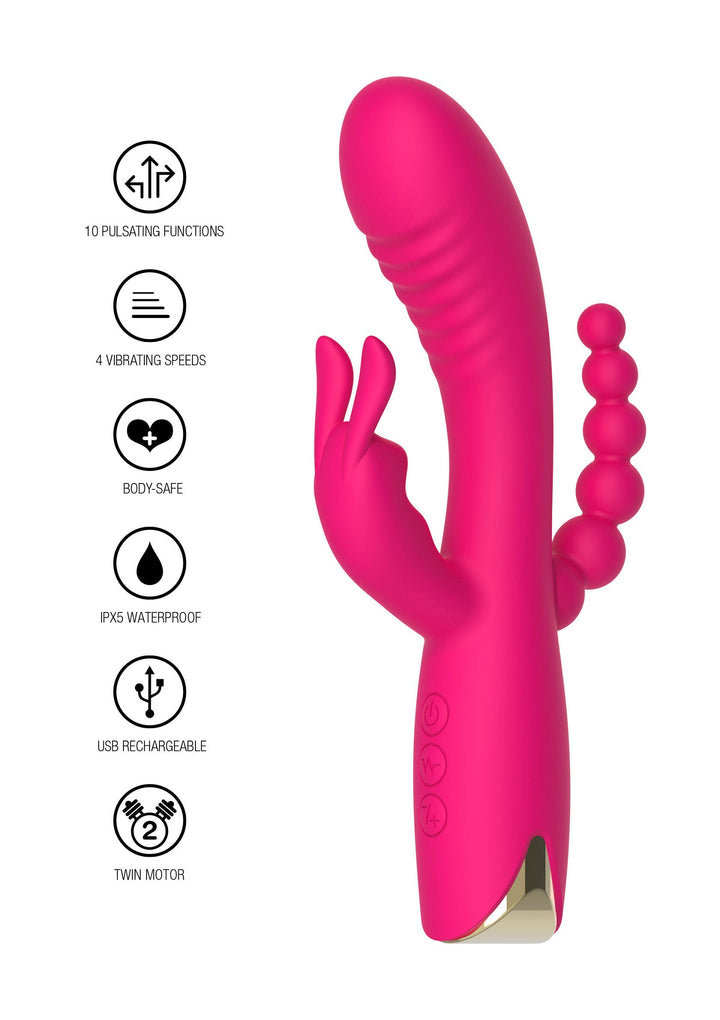 ToyJoy Aphrodite Triple Vibrator | Grote vibrator - ToyJoy | SIN&LACE