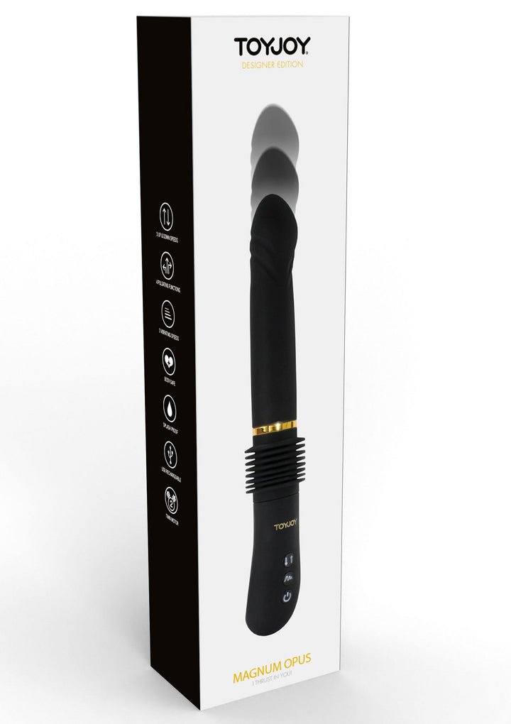 ToyJoy Magnum Opus Thruster | Grote vibrator - ToyJoy | SIN&LACE