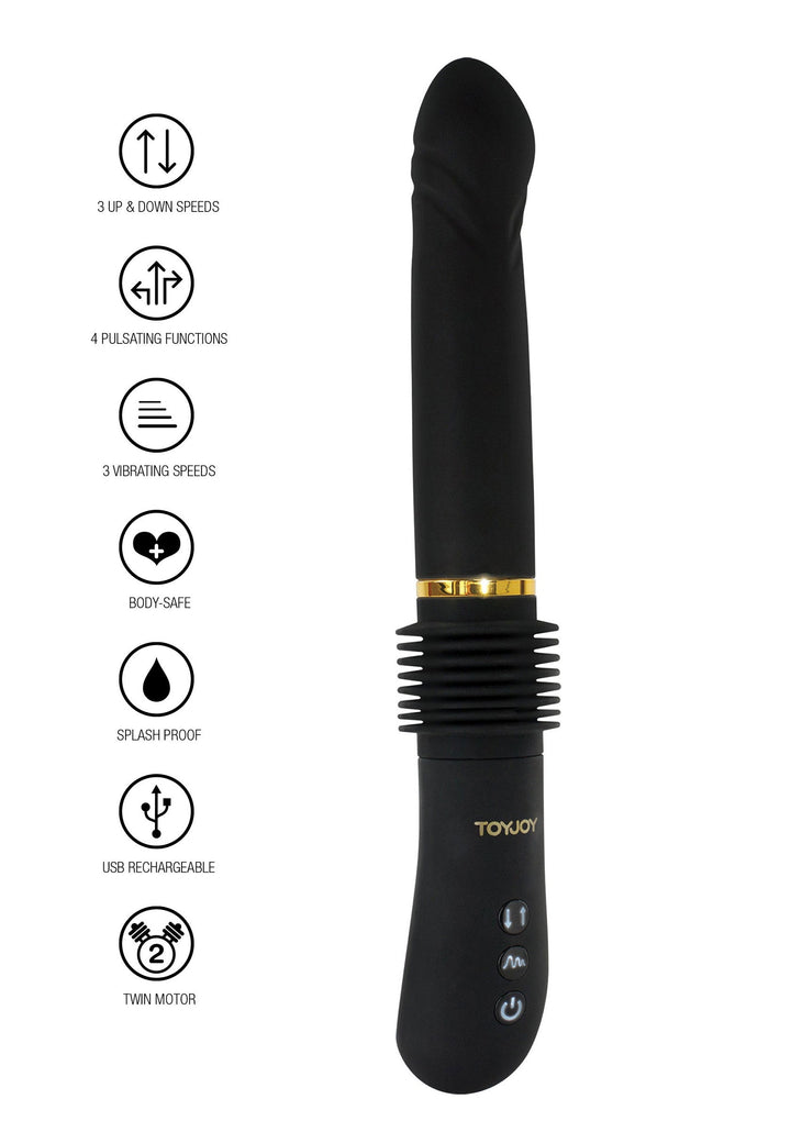 ToyJoy Magnum Opus Thruster | Grote vibrator - ToyJoy | SIN&LACE