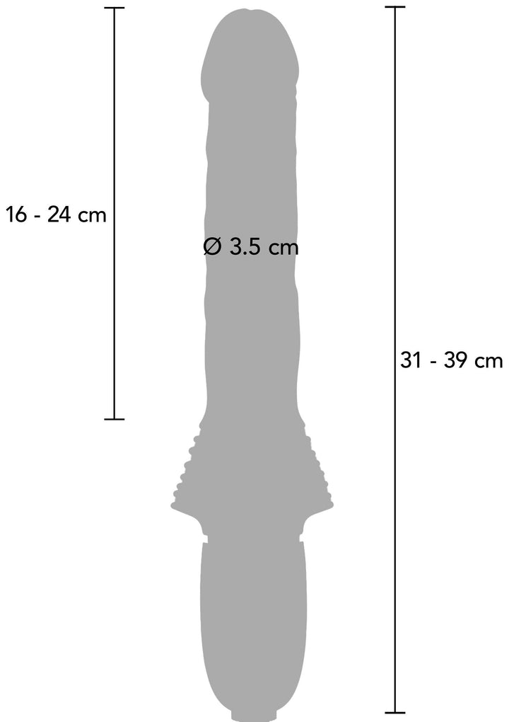 ToyJoy Magnum Opus Thruster | Grote vibrator - ToyJoy | SIN&LACE
