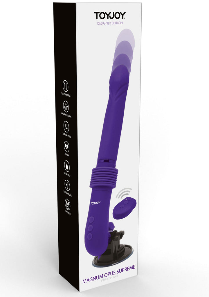 ToyJoy Magnum Opus Supreme Thruster 2 | Grote vibrator - ToyJoy | SIN&LACE