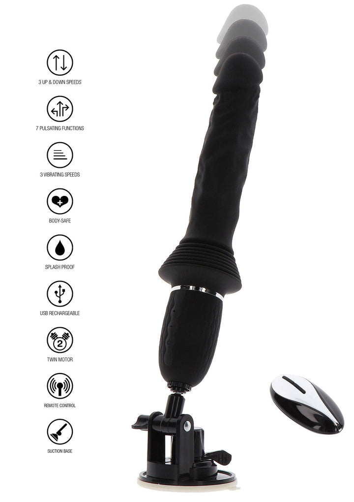 ToyJoy Magnum Opus Thruster Pro | Grote vibrator - ToyJoy | SIN&LACE