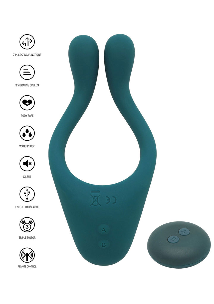 ToyJoy Icon 2 Superb Couples Massage | Koppel vibrator - ToyJoy | SIN&LACE