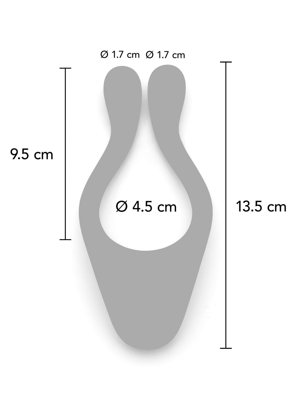 ToyJoy Icon 2 Superb Couples Massage | Koppel vibrator - ToyJoy | SIN&LACE