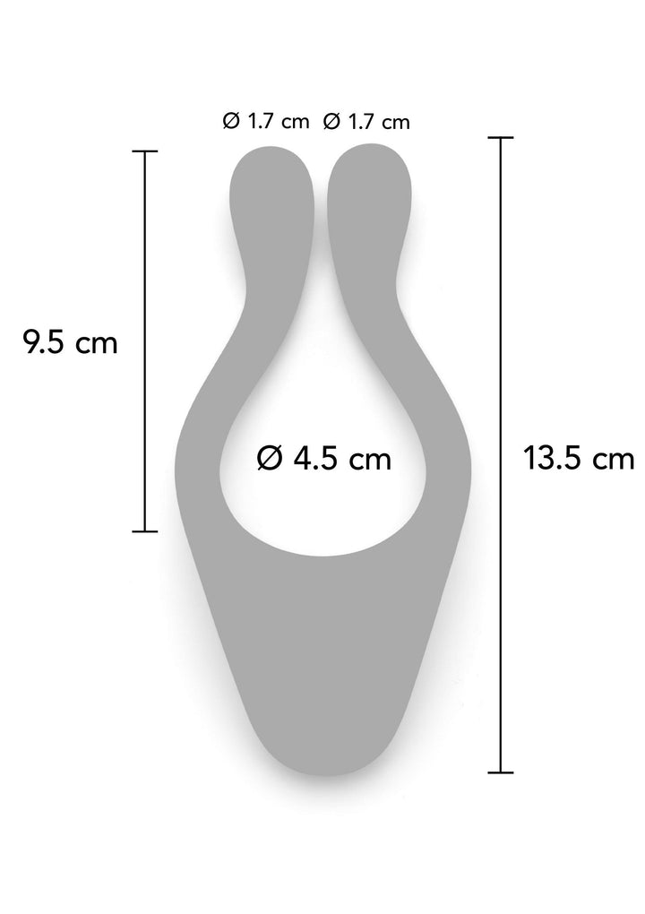 ToyJoy Icon 2 Superb Couples Massage | Koppel vibrator - ToyJoy | SIN&LACE