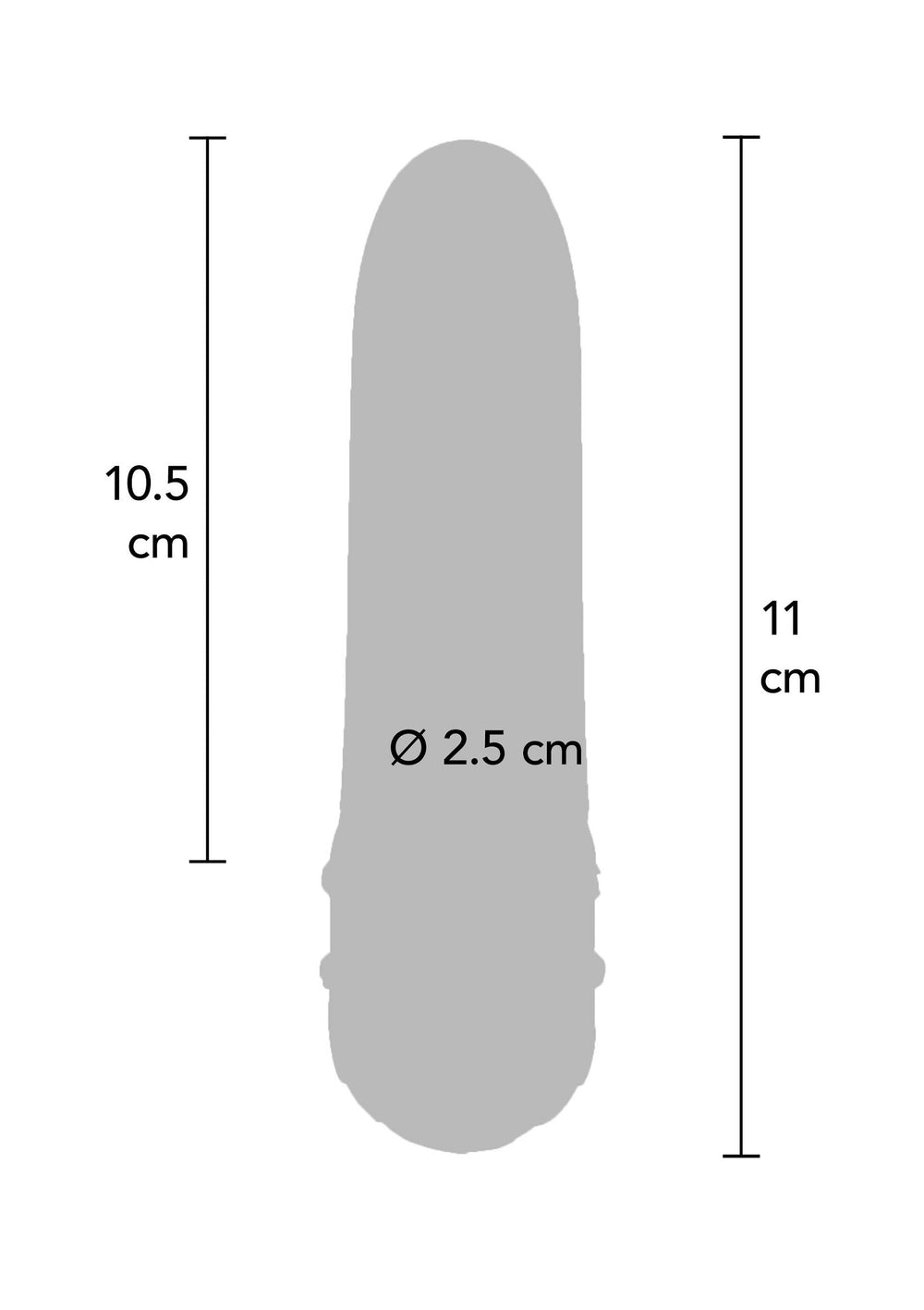 ToyJoy Diamond Petit Vibrator | Klassieke vibrator - ToyJoy | SIN&LACE