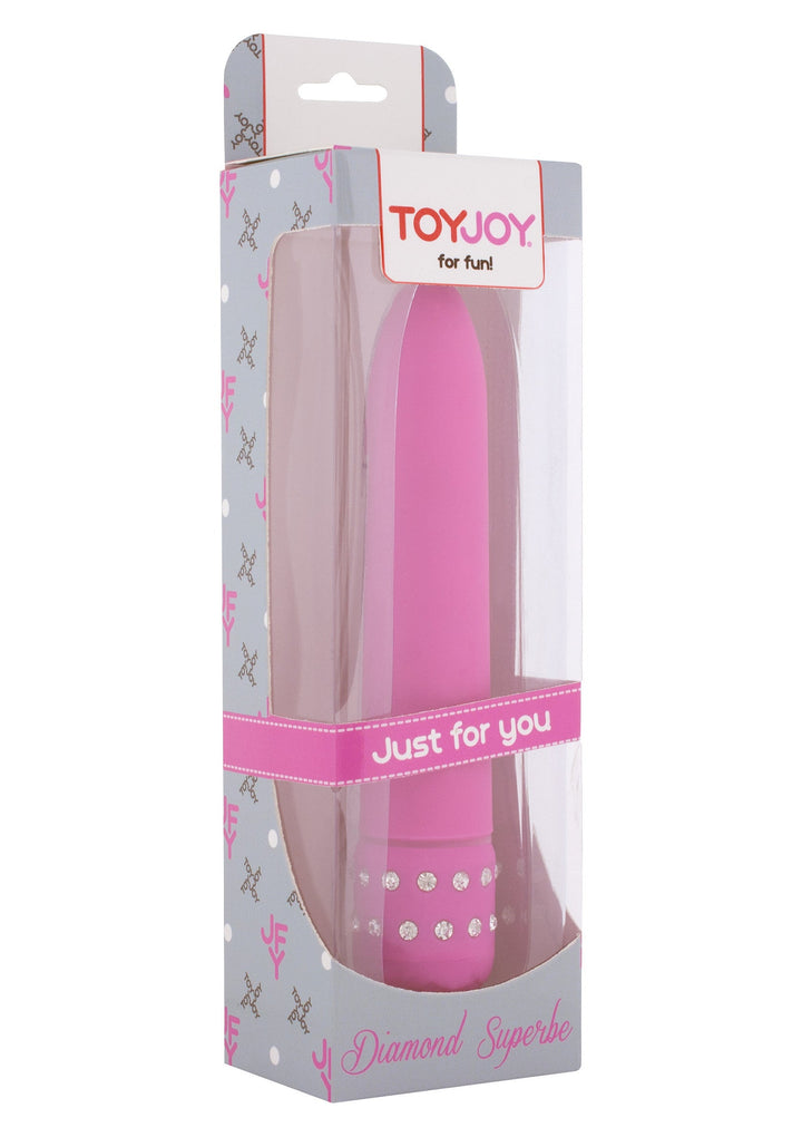 ToyJoy Diamond Superbe Vibrator | Klassieke vibrator - ToyJoy | SIN&LACE