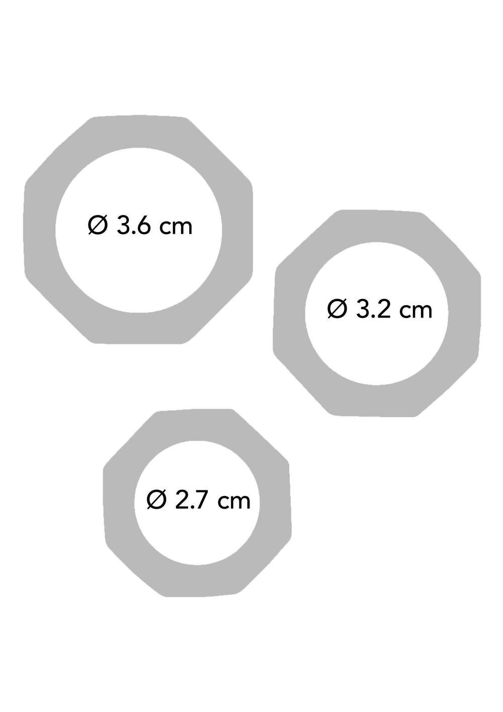 Penisringen Power Halo C-Ring Set