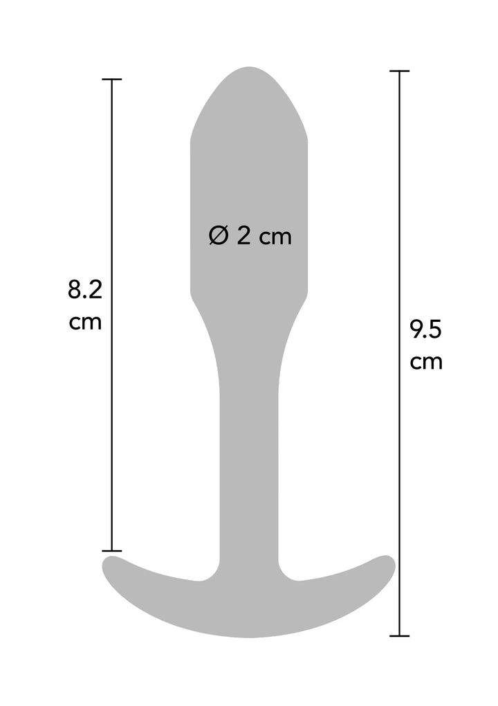 Smooth anale plug Small | Buttplug - ToyJoy | SIN&LACE