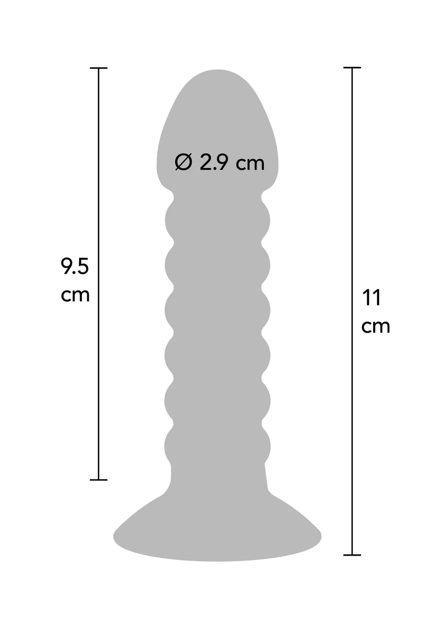 Vibrerende anale plug Medium | Buttplug - ToyJoy | SIN&LACE