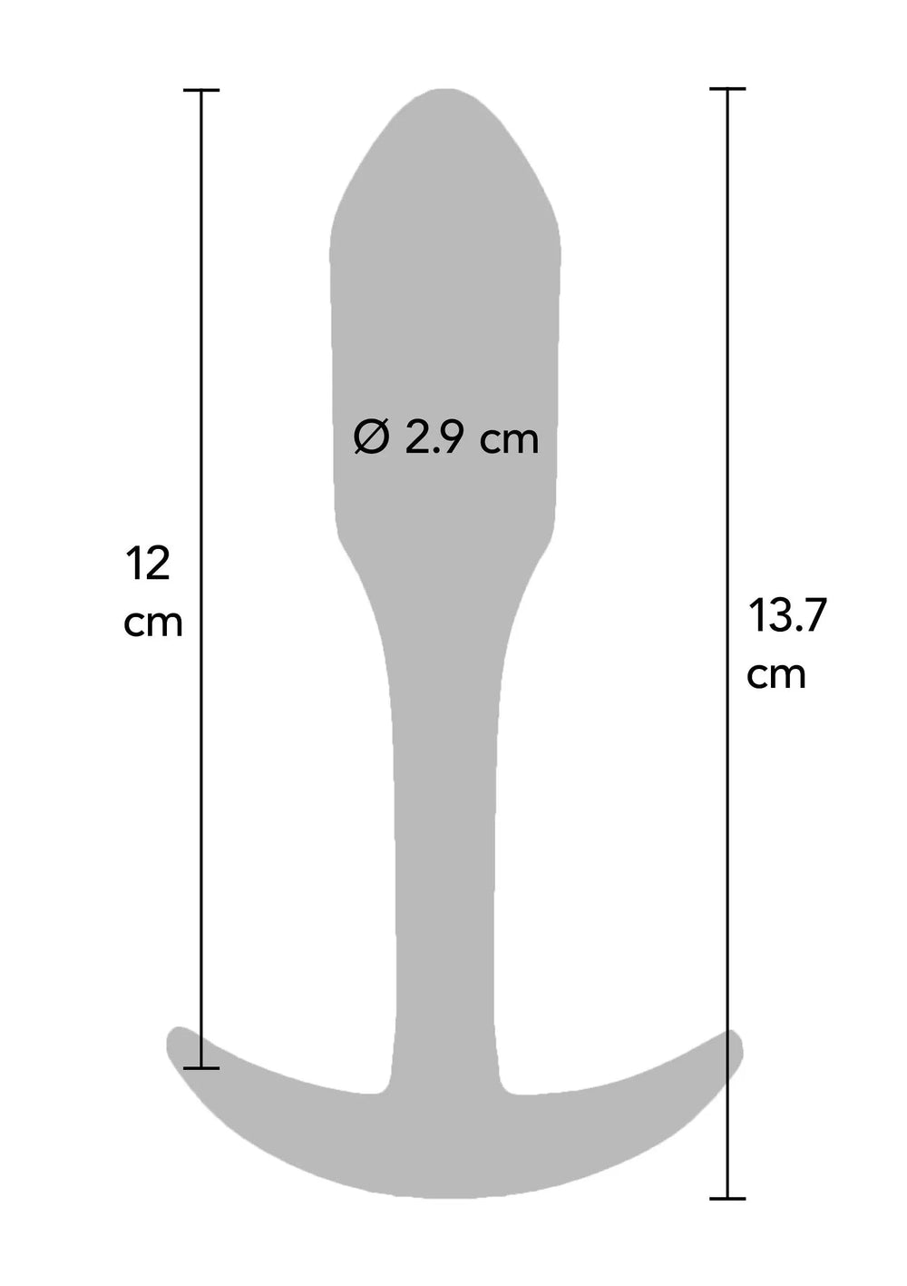 Smooth anale plug XLarge | Buttplug - ToyJoy | SIN&LACE