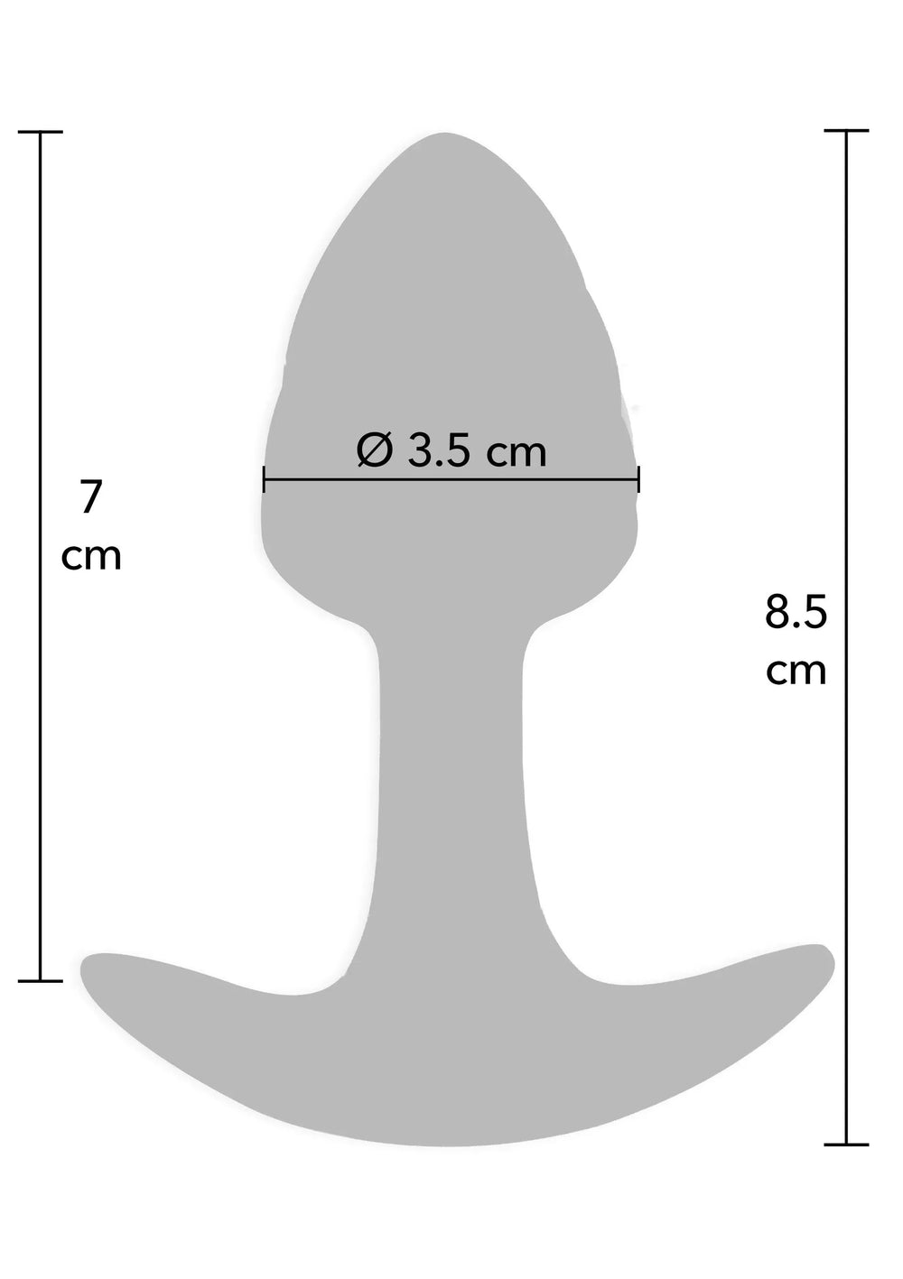 Crystal buttplug Small | Buttplug - ToyJoy | SIN&LACE