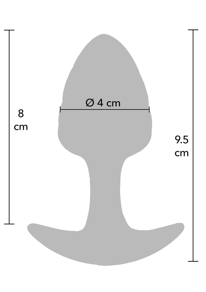 Crystal buttplug Medium | Buttplug - ToyJoy | SIN&LACE